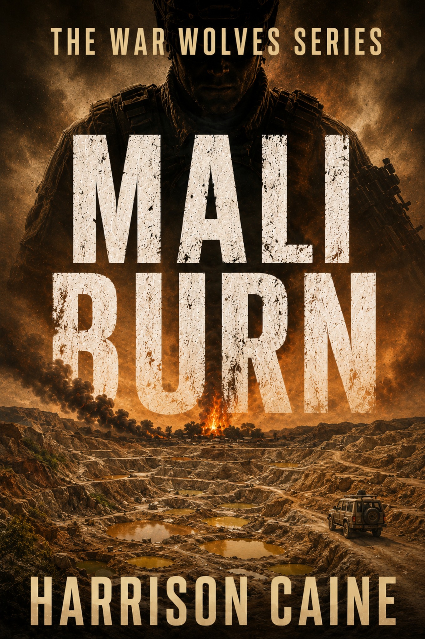 Mali Burn by Harrison Caine — book cover